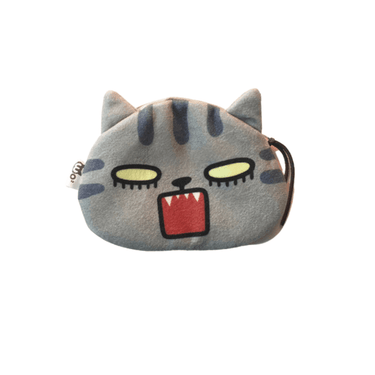 Kawaii Cat Purse Wallets & Money Clips KittyNook Cat Company Angry Cat